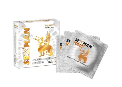 Bao Cao Su SexMan Classic Nhỏ Hộp 3 Cái